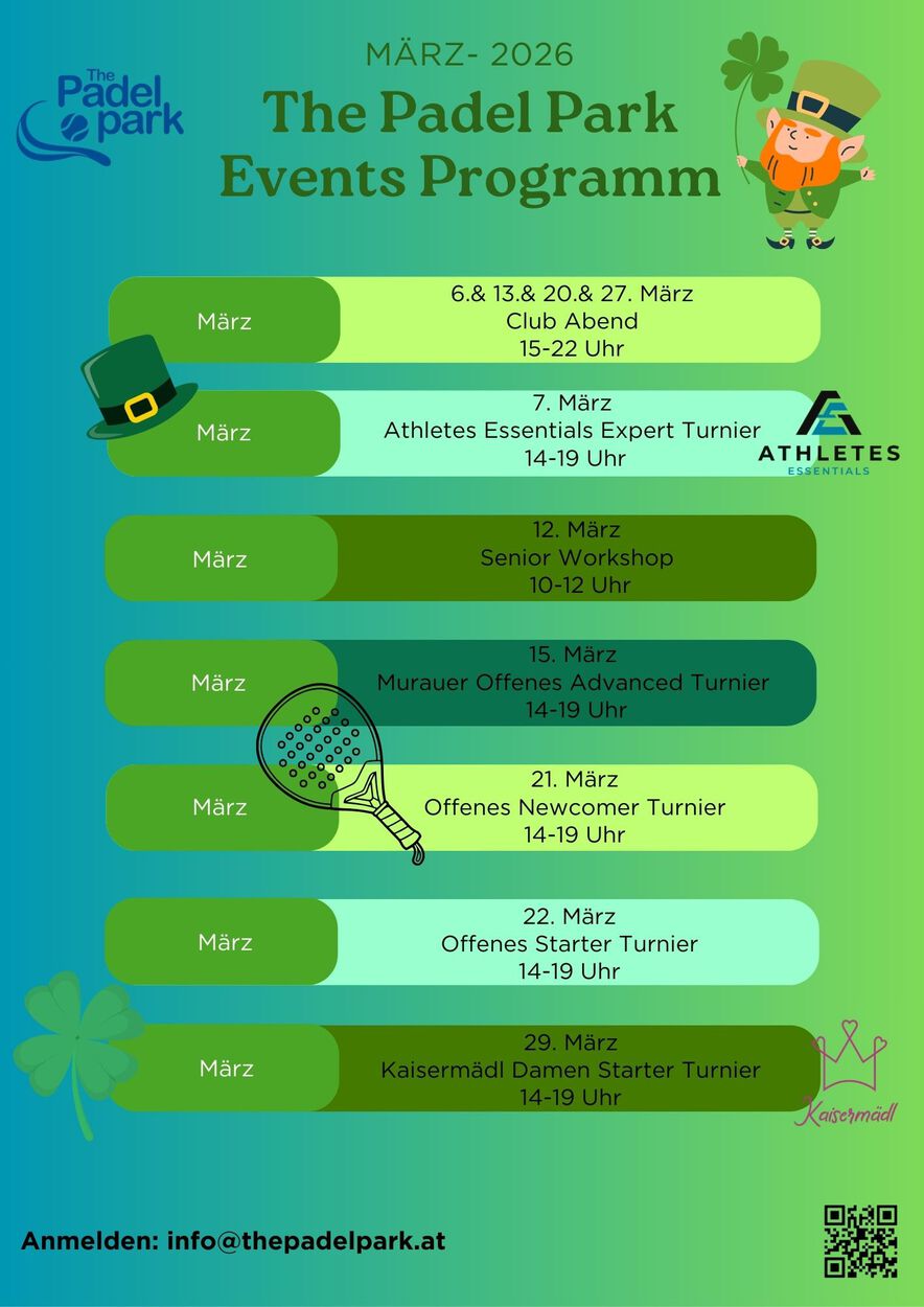 März 2026 Programmm!